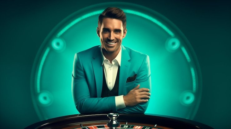 Visual Rummy Biliar kotavegas dengan meja hijau neon